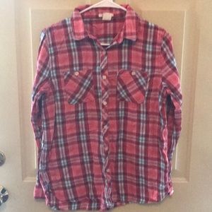 Button down flannel